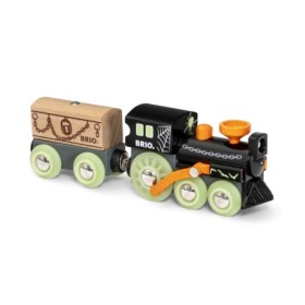 Tren fantoma Brio care lumineaza in intuneric